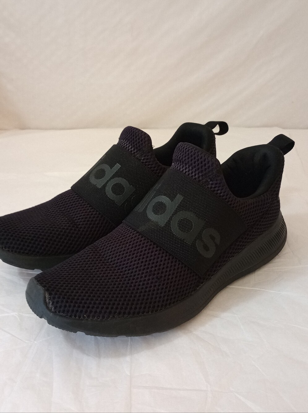 Adidas Black Lite Racer Adapt 4.0 Men's Athletic Running Casual Slip On Shoes